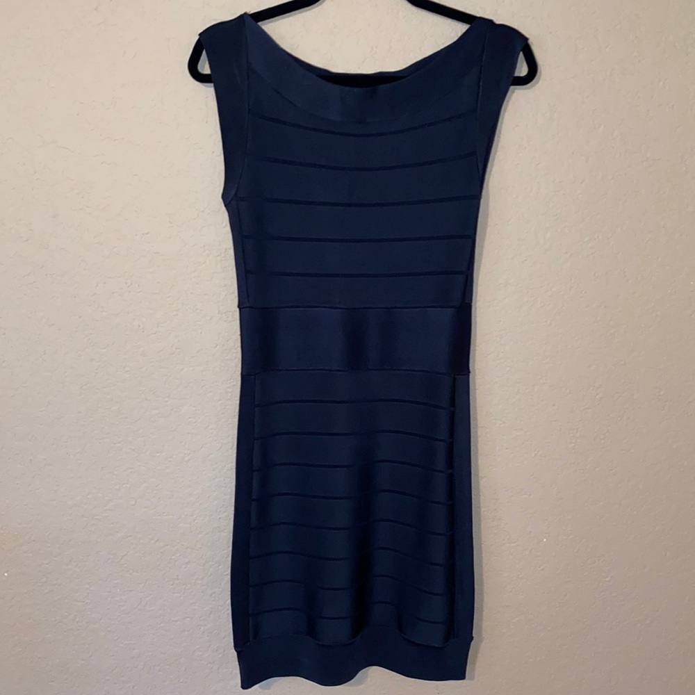 French Connection Dark Green Sleeveless Dress